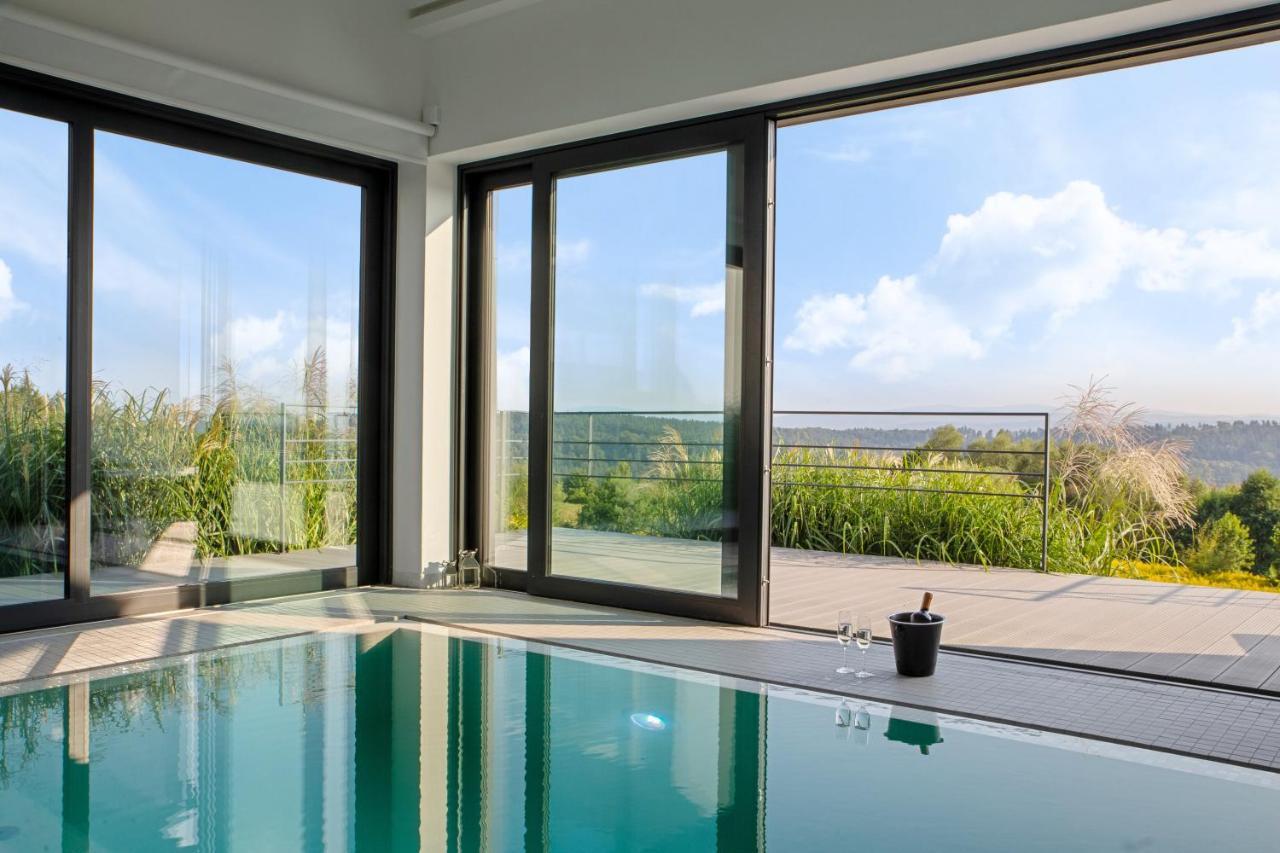 Villa Relax With Swimming Pool And Mountain View Bukow Kültér fotó