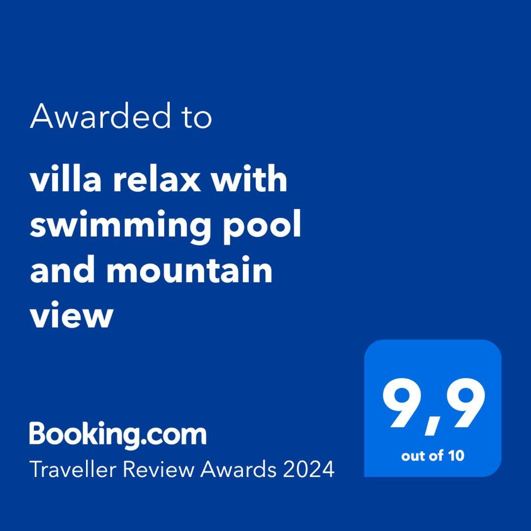 Villa Relax With Swimming Pool And Mountain View Bukow Kültér fotó