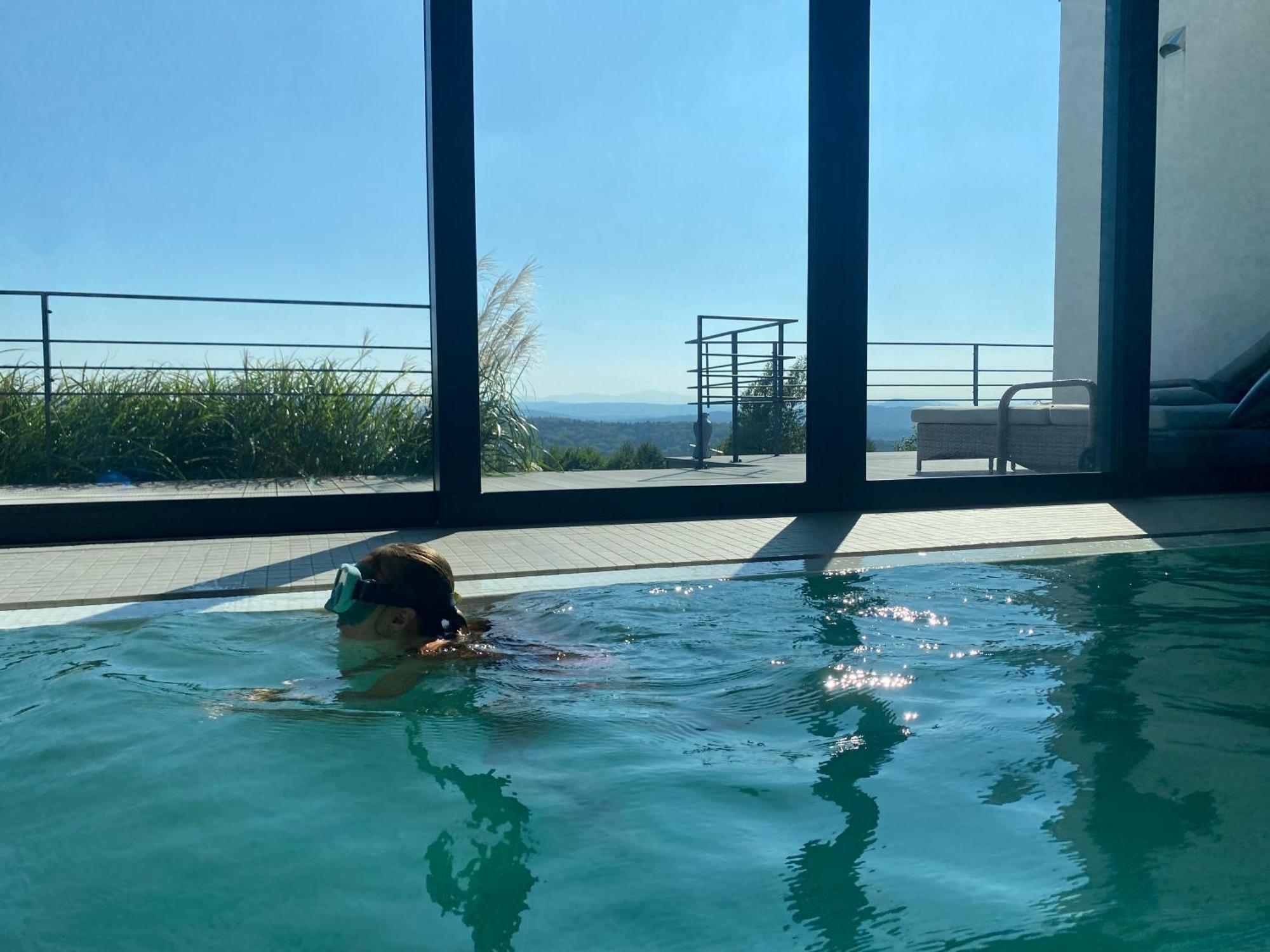 Villa Relax With Swimming Pool And Mountain View Bukow Kültér fotó