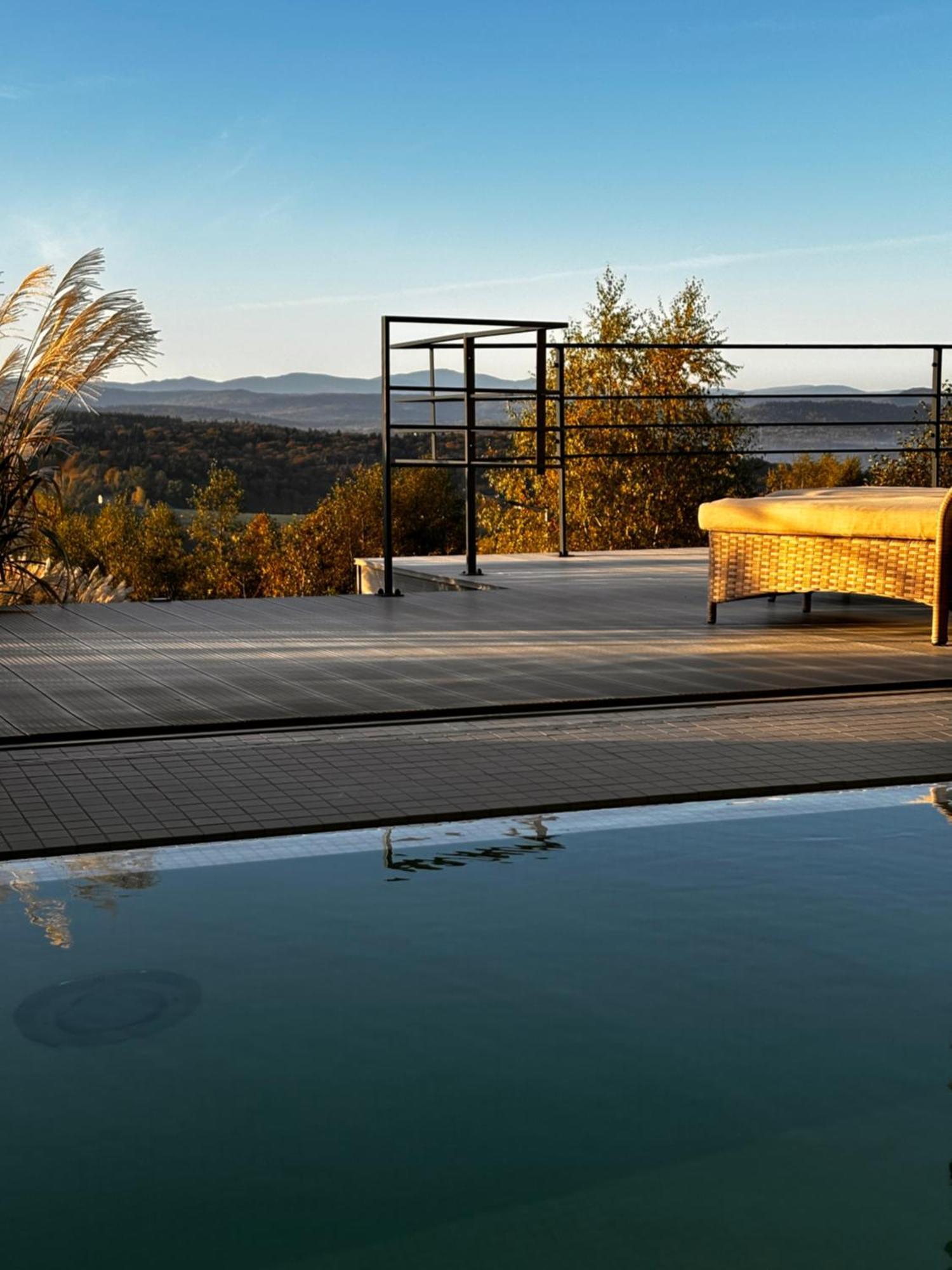 Villa Relax With Swimming Pool And Mountain View Bukow Kültér fotó