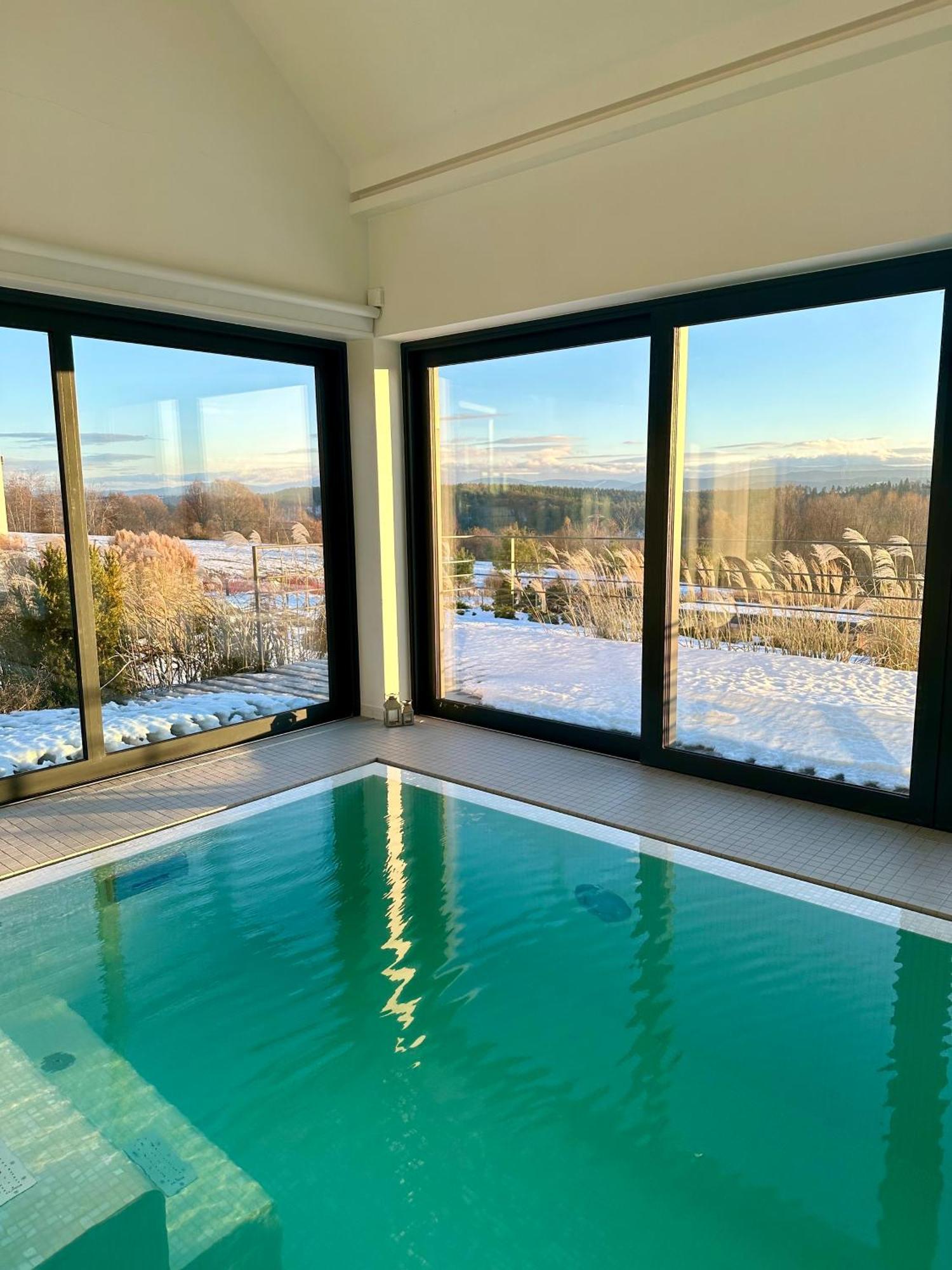 Villa Relax With Swimming Pool And Mountain View Bukow Kültér fotó